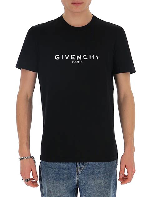 shirt givenchy paris uomo nera|givenchy t shirt men.